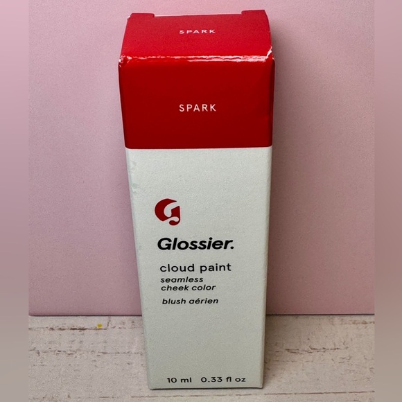 Glossier Cloud Paint Seamless Cheek Color (Spark) NIB 10 ml/0.33 fl oz - Picture 1 of 3